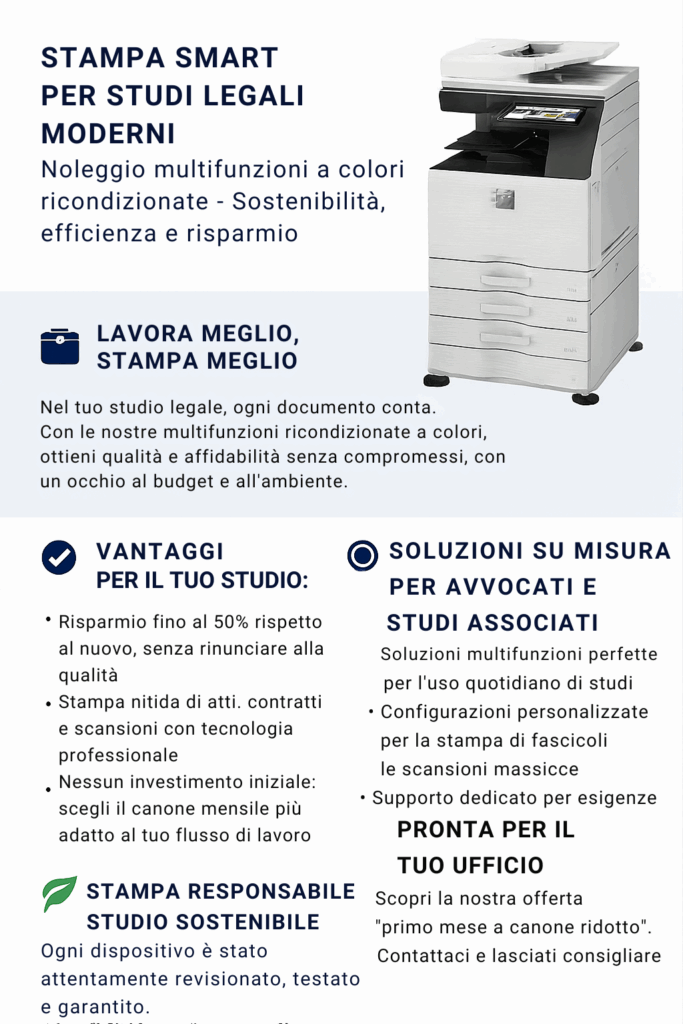 Stampa Smart per Studi Legali