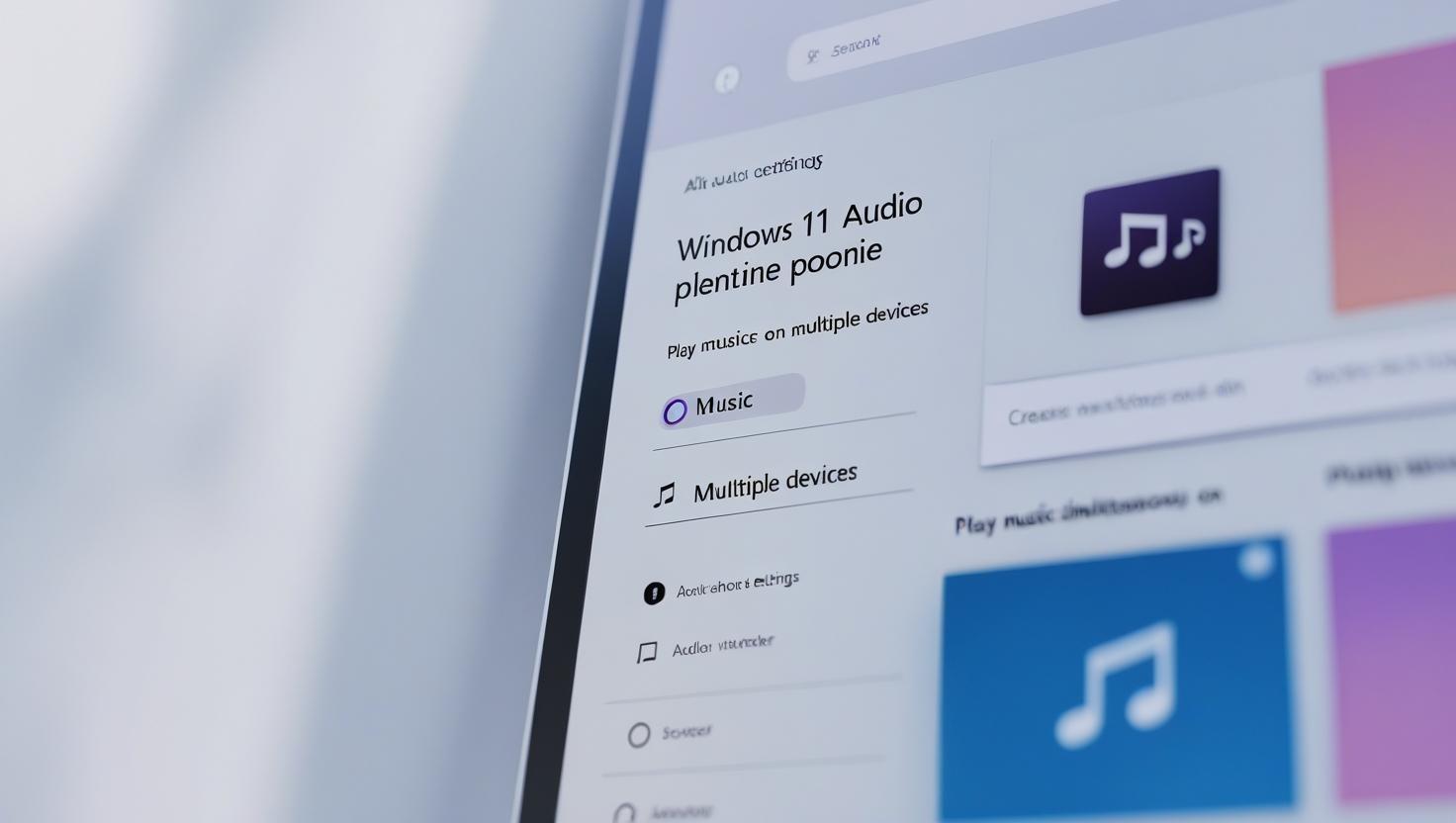 Audio su Windows 11